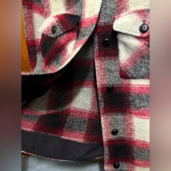 Forever 21 • Plaid wool-blend jacket ◼️🟥◻️ - Picture 7 of 7